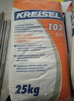 Клей для плитки посилений Kreisel 103, 25кг