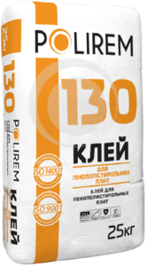 Клей для пінопласту Полірем 130, 25кг