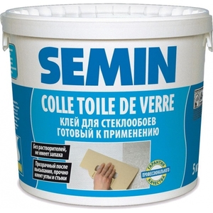 Клей готовий вологостійкий для скловолокна SEMIN COLLE TDV, 10 кг