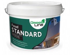 Фасадна акрилова фарба Green Line Fasad Standard, 10л