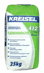 Наливна підлога, 3-15 мм Kreisel 412, 25кг