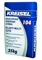 Клей для плитки еластичний ELASTI MULT Kreisel 104, 25 кг