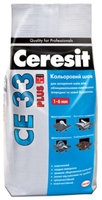 CERESIT CE33 / 140 Plus Кольоровий шов до 6 мм ванільний, 2 кг