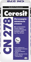 Легковиравнівающаяся стяжка всередині будівлі (15-80 мм) CERESIT СN 278, 25кг
