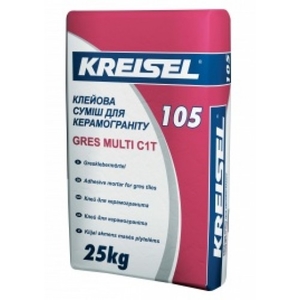 Клей для керамограніту Kreisel 105, 25кг