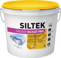 SILTEK Faсade Pro Silicat Фарба силікатна фасадна 9л