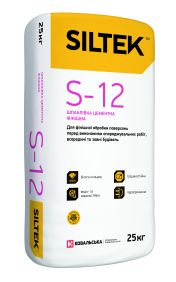 Шпаклівка цементна фінішна Силтек S 12 / 20кг
