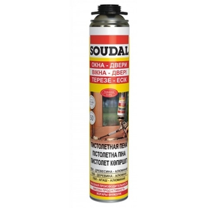 Піна монтажна SOUDAL 750 мл. пістолет